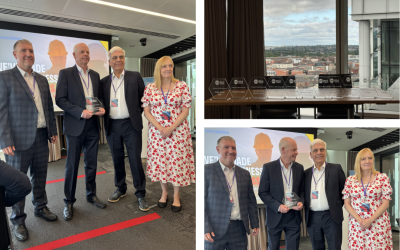 Pipework Engineering Services Celebrate Well Deserved Win at SkillsWMW Construction B2B Event