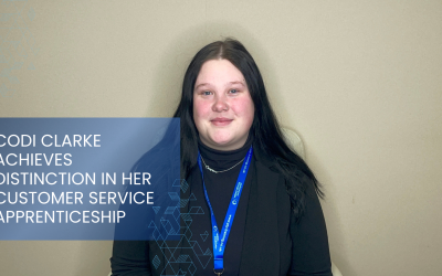 Apprentice Wednesday: Codi Clarke Achieves Distinction in Her Customer Service Apprenticeship